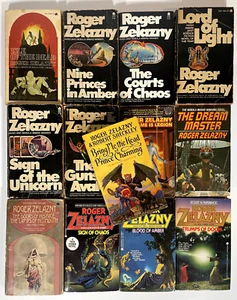 ROGER ZELAZNY Book Lot of 13 Isle Of The Dead Dream Master Chronicles Of Amber - Picture 1 of 3