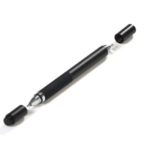 2 in 1 Thin Point Disc Fine-Tip Stylus Pencil for iPhone, Samsung, Galaxy, iPad - Picture 1 of 8