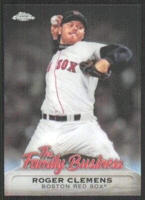 2019 Topps Chrome Update The Family Business Roger Clemens #FBC-6 - Image 1 of 2