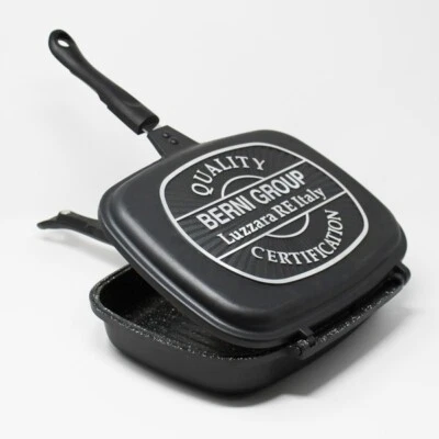 Padella Fornetto Berni rettangolare effetto pietra 30-32-36 cm - Berni Group - Immagine 1 di 3