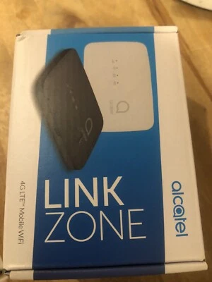 Alcatel LinkZone 4G LTE Hotspot Router - Black RRP £69.99 In Packaging - Image 1 of 3