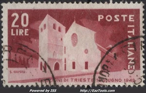 ITALIE ELECTION DE TRIESTE N° 544 AVEC OBLITERATION - Picture 1 of 1