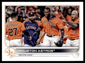 2022 Topps Houston Astros Houston Astros #136 - Picture 1 of 2
