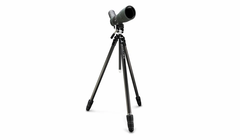 Vortex Optics Ridgeview Carbon Tripod Kit Carbon Fiber Tripod & Pan Head TR-RVC - Image 1 of 3