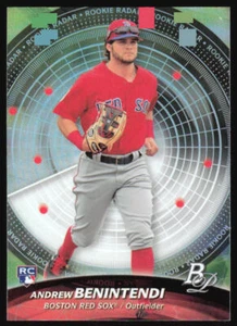 2017 Bowman Platinum Andrew Benintendi #RR-ABE Rookie Radar Boston Red Sox - Picture 1 of 2