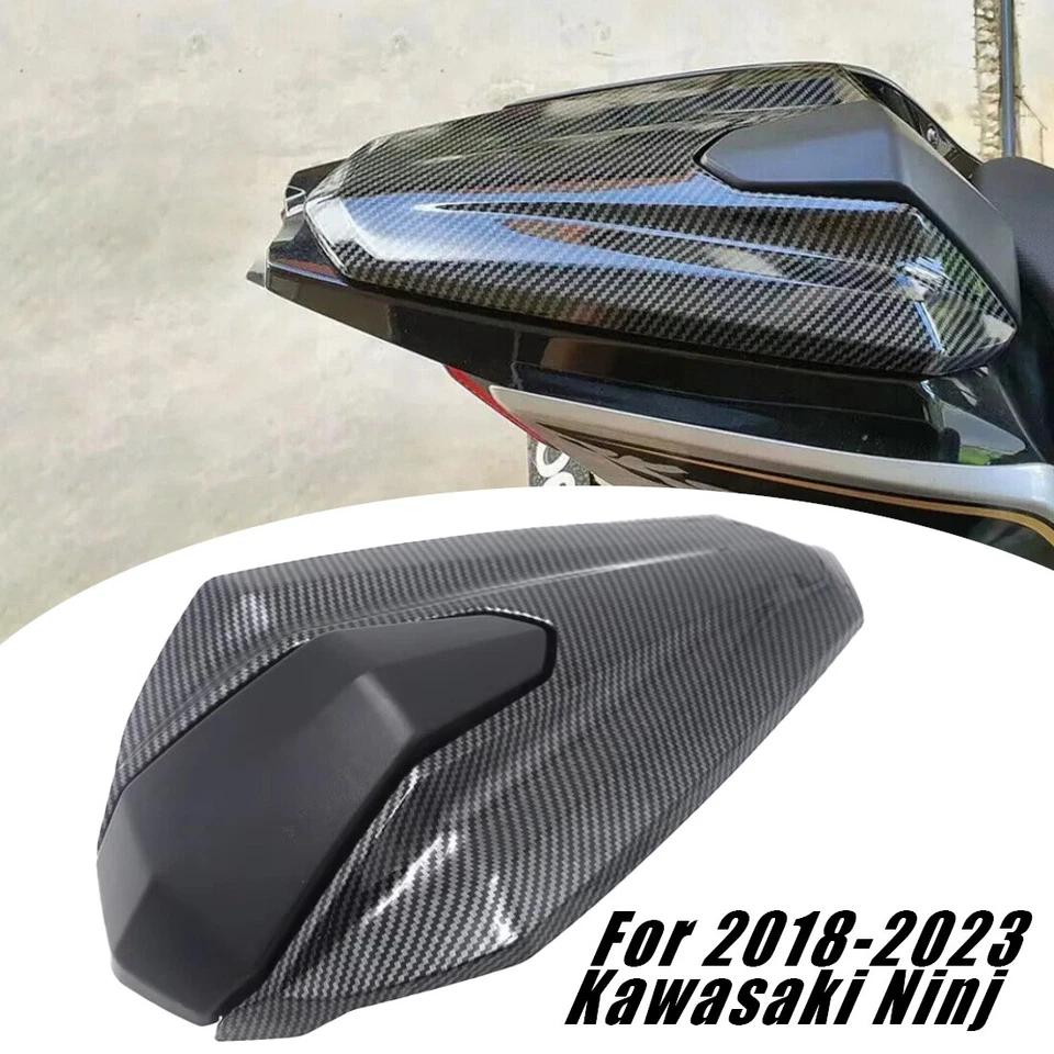Cubierta de asiento trasero capó asiento trasero look para Kawasaki Ninj 400 250 Z400 2018-2023 Foto 1 de 4