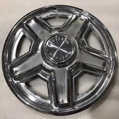 Ford Mustang 1969 14" tapacubos estándar cubierta de rueda de colección OEM C9ZZ-1130-A Foto 1 de 4