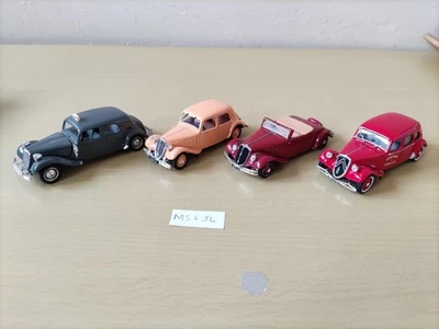 SOLIDO, UNIVERSAL HOBBIES ET AUTRE, 4 CITROËN TRACTIONS 1/43e - Photo 1/2