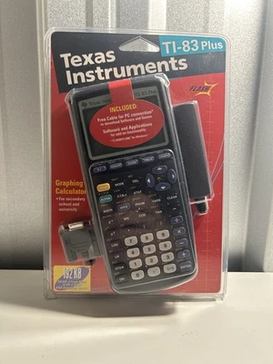 Texas Instruments TI-83 graphing calculator - new, sealed - Image 1 of 4