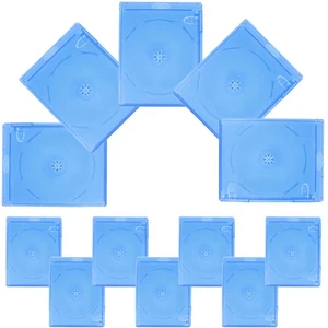 15 Pcs CD-Hülle DVD-Hüllen Leer Aufbewahrungsbehälter Für CD-Halter - Afbeelding 1 van 12