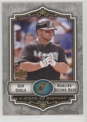 2009 Upper Deck A Piece of History Dan Uggla #37 - Image 1 of 2