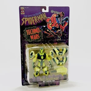 Spiderman Techno Wars Vault Guardsman Marvel Action Figure Toy New & Sealed - Picture 1 of 2