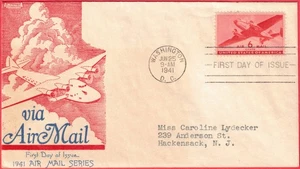 C25-1 FDC- Anderson Historical Cachet- very nice-selling for AFDCS chap 56 - Picture 1 of 1