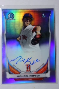 2014 Bowman Chrome Michael Kopech Auto Refractor #BCA-MK - Picture 1 of 2