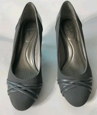 Life Stride’s Impresionantes Zapatos de Mujer Sistema Suave Gris Medio Talla 8M ¡Excelentes! Foto 1 de 4