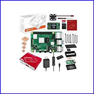 Complete RasTech 4GB Raspberry Pi 4 Kit with 32GB Card & Essential Accessories - Afbeelding 1 van 8