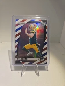 2024 Panini Prizm Red White & Blue Prizm - Michael Pratt RC #379 - Picture 1 of 2