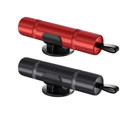 2Pcs 2-in-1 Seatbelt Cutter Emergency Hammer Window Breaker Car Safety Escape - Image 1 of 4