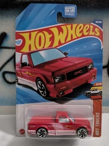 Hot Wheels 1:64 HW Hot Trucks '91 GMC Syclone (Red) - Picture 1 of 1