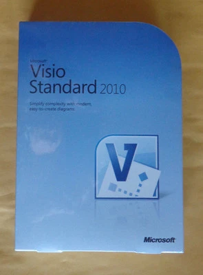 Microsoft Visio Standard 2010 885370147124 (sealed retail box) SKU-D88-04533 - Image 1 of 4