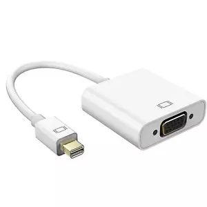 Mini display Port Thunderbolt2 to VGA Cable Adapter For Macbook Lenovo Dell Nuc - Picture 1 of 6