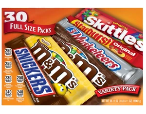 M&M'S, Snickers, Skittles and More Chocolate Candy Bars, Bulk Full Size Fundrais - Picture 1 of 1