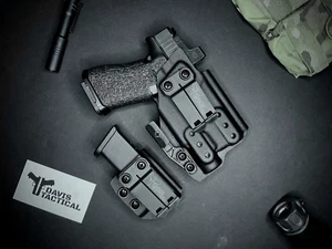 Davis Tactical IWB Light Bearing Kydex Holster For Glock 43X MOS W/ TLR-7 SUB - Picture 1 of 10