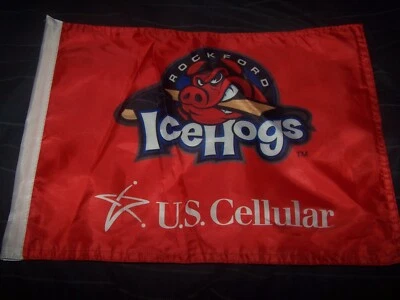 ROCKFORD ICEHOGS  FLAG - Image 1 of 2