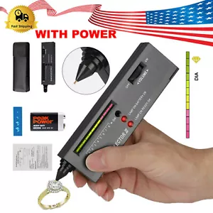 Diamond Tester Selector Illuminated Jewelry Gemstone Testing Tool Kit Battery US - Picture 1 of 12