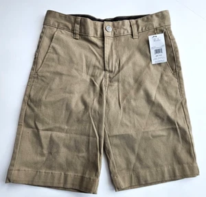 Volcom Boy's 26 (12) Khaki V Monty Stretch Shorts Cotton Short Short Pants - Picture 1 of 2