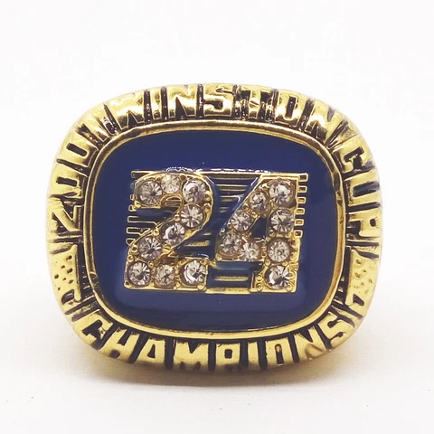 Jeff Gordon 2001 Winston Cup Ring NASCAR Champion Hall Of Fame Fan Souvenir Cover