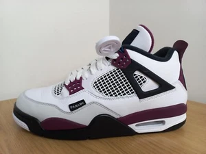Nike Air Jordan 4 Retro x Paris Saint-Germain PSG Bordeaux 2020 UK 8 - Picture 1 of 10