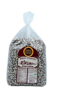 Amish Country Popcorn | 6 lbs Bag | Purple Popcorn Kernels | Old Fashioned, and - Picture 1 of 1