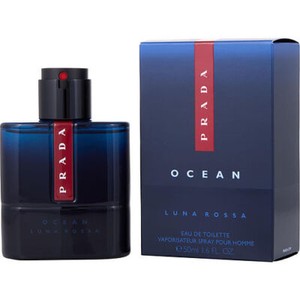 Prada Luna Rossa Ocean by Prada EDT Spray 1.7 oz - 95% Full