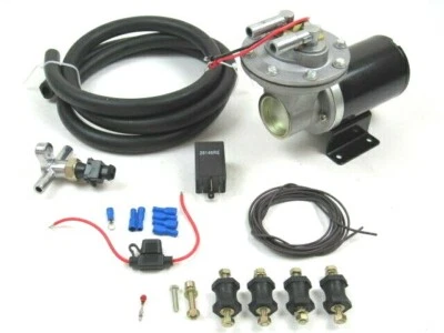 Universal 12V Electric Vacuum Pump Install Kit GM Ford Chevy for Brakes B10621 - Image 1 of 4