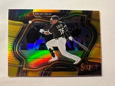 💥2023 Select OSCAR COLAS Diamond Level GOLD Prizm Rookie RC #’d /10 SSP