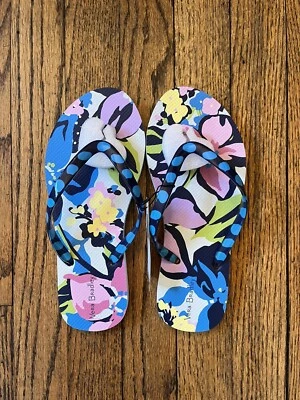 Vera Bradley Marian Floral Women’s Flip Flops, Sz Small (5-6) New With Tags - Image 1 of 4