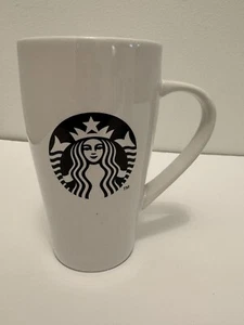 Starbucks 2014 Mermaid 18 oz Mug W/ Black Logo W/ Handle Made In Thailand *Rare* - Picture 1 of 4