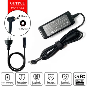 Laptop AC Power Adapter Charger for Asus ZenBook ADP-45ZE B UX21A-DB5X - Afbeelding 1 van 3