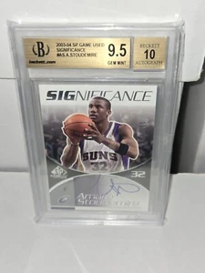 Tarjeta SP Game Used Significance AMARE STOUDEMIRE 2003-04 #AS - Imagen 1 de 3
