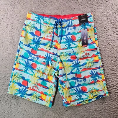 NWT Roundtree & Yorke Swim Trunks Board Shorts Men Small Beach Sea - Flaw - Image 1 of 4