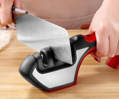 PROFI Messerschärfer 3 Stufen Messerschleifer für scharfe Klingen Hand Schärfer - Bild 1 von 4