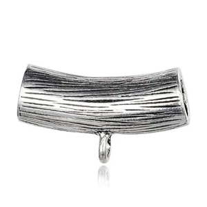 Bufanda Colgador Eslabones Cuentas de Fianza Tubo Color Antiguo Plata. Agujero 16,5 mm Largo: 1 mm - Imagen 1 de 2