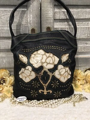 Сумочка наплечная PARCEL черная кожа - Изображение 1 из 4