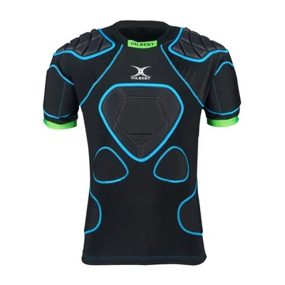 Gilbert Rugby Unisex XP 1000 Black Protective Body Armour - Free P&P - Image 1 of 2