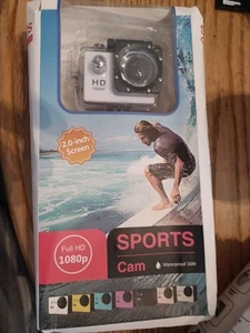 Action Camera Sport Video Waterproof Wifi 1080P White - Picture 1 of 1