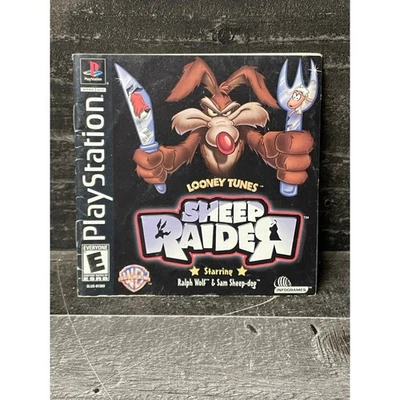 Looney Tunes Sheep Raider PlayStation 1 Game Complete CIB - Image 1 of 4
