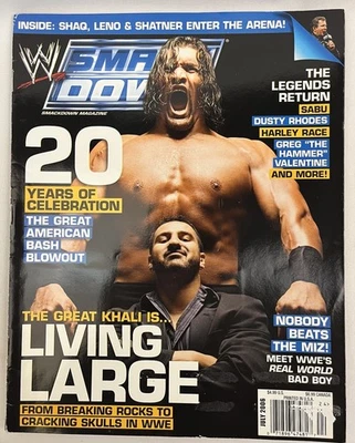 WWE SMACKDOWN Wrestling Magazine July 2006 The Great Khali - Image 1 of 4