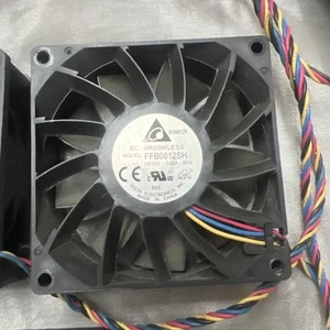 Delta Electronics DC Brushless cooling fan, model FFB0812SH - Afbeelding 1 van 7