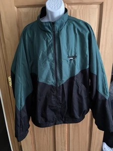 Vtg. 90s Reebok Men’s XL Classic Logo Colorblock Full Zip Windbreaker Jacket - Picture 1 of 10
